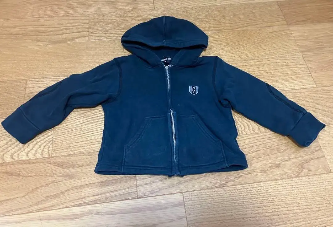 Thumbnail of COMME CA ISM Navy Hoodie, Size 80