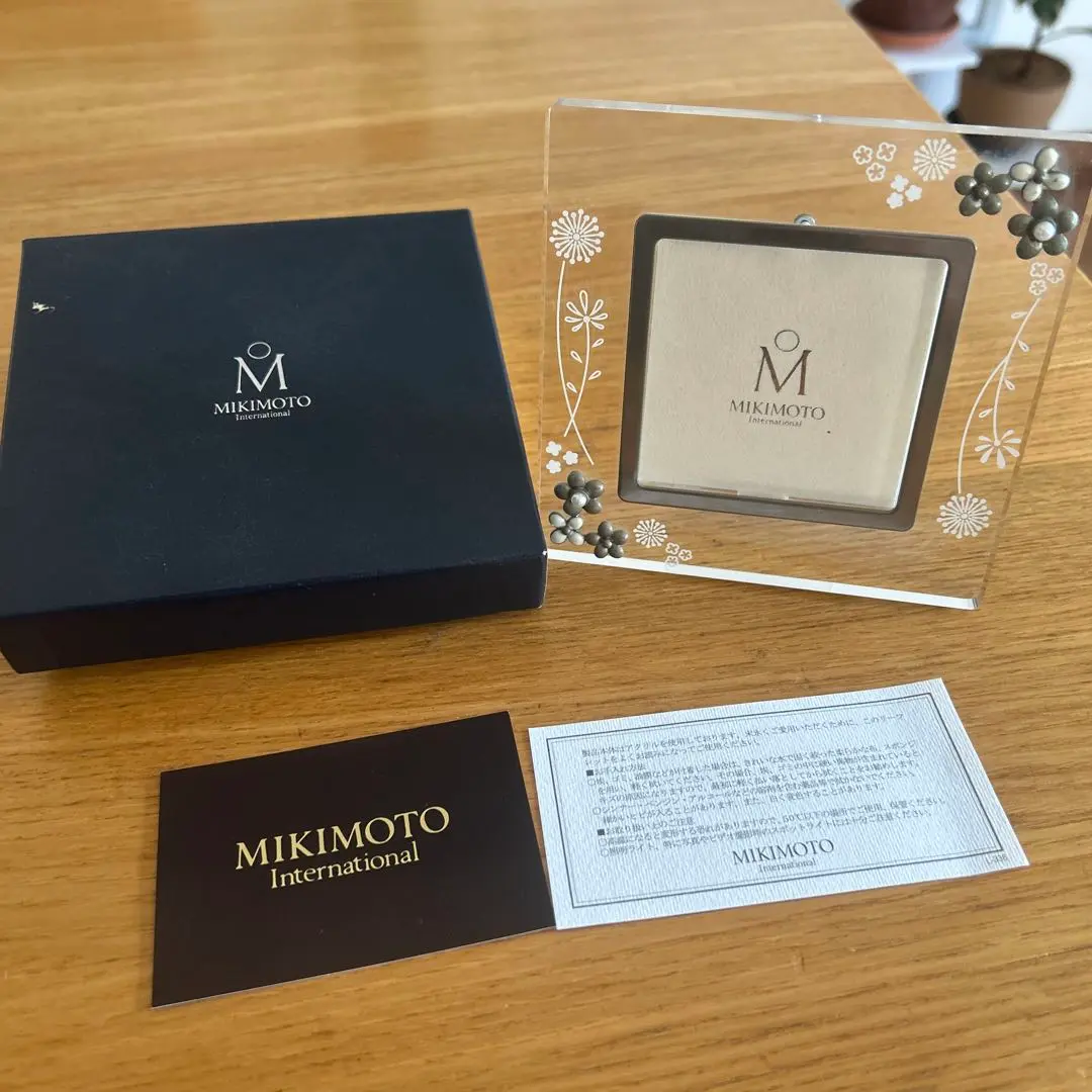新品未使用　MIKIMOTO international 写真立て MIKIMOTO - ミキモト フォトフレーム 訳ありの通販 by ゆい's
