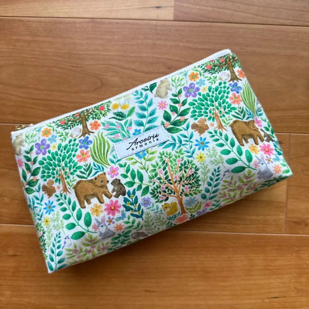 Thumbnail of Handmade ★ Pouch ★ 20cm Pouch ★ 22fabric ★ Petta Leaf ★ Limited Edition