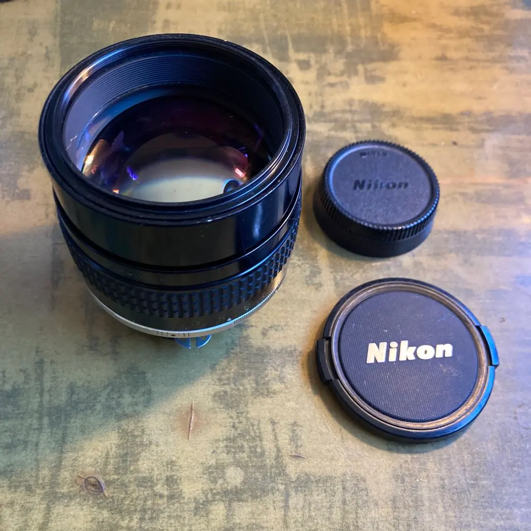 Thumbnail of Nikon 105mm f/1.8 Manual Focus Prime Lens with Lens Cap