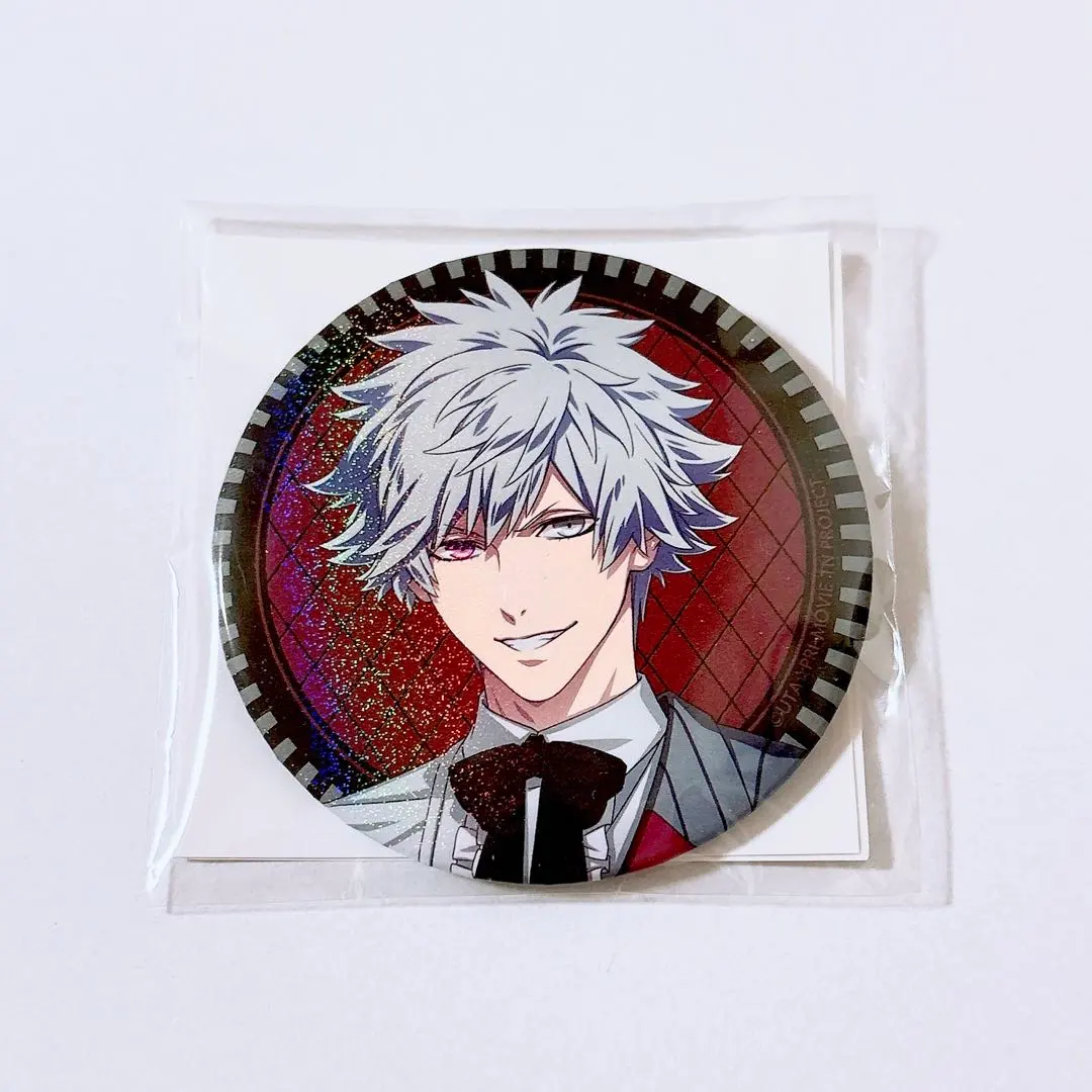 Thumbnail of Uta no Prince-sama Tabinai Kurosaki Ranmaru Movie Ticket & Hologram Can Badge (New & Unopened)