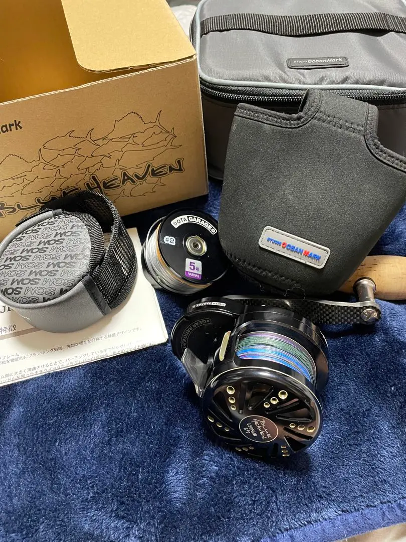 美品　マーフィックスSJワークス　オーシャンマーク　コルクハンドル 美品 マーフィックスSJワークス オーシャンマーク コルクハンドル