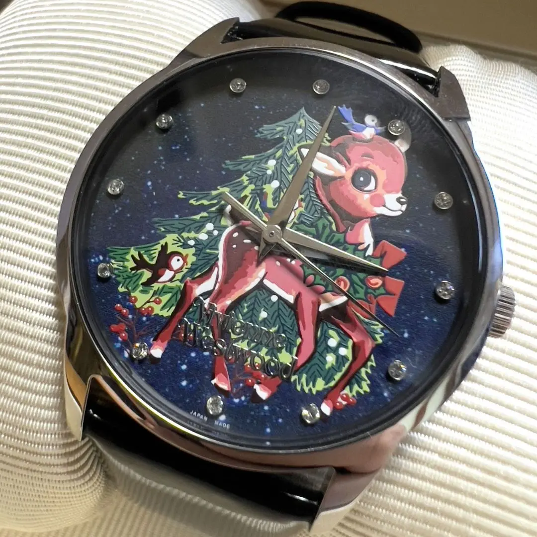 210【希少】ヴィヴィアンウエストウッド　ブラックキャット　腕時計 Vivienne Westwood Black Cat 時計 - メルカリ