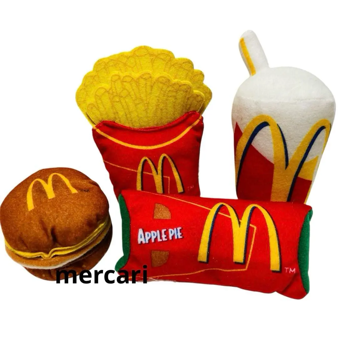 【タグ付き美品⭐︎激レア1996年非売品】マクドナルド　ハンバーガークッション タグ付き美品⭐︎激レア1996年非売品】マクドナルド