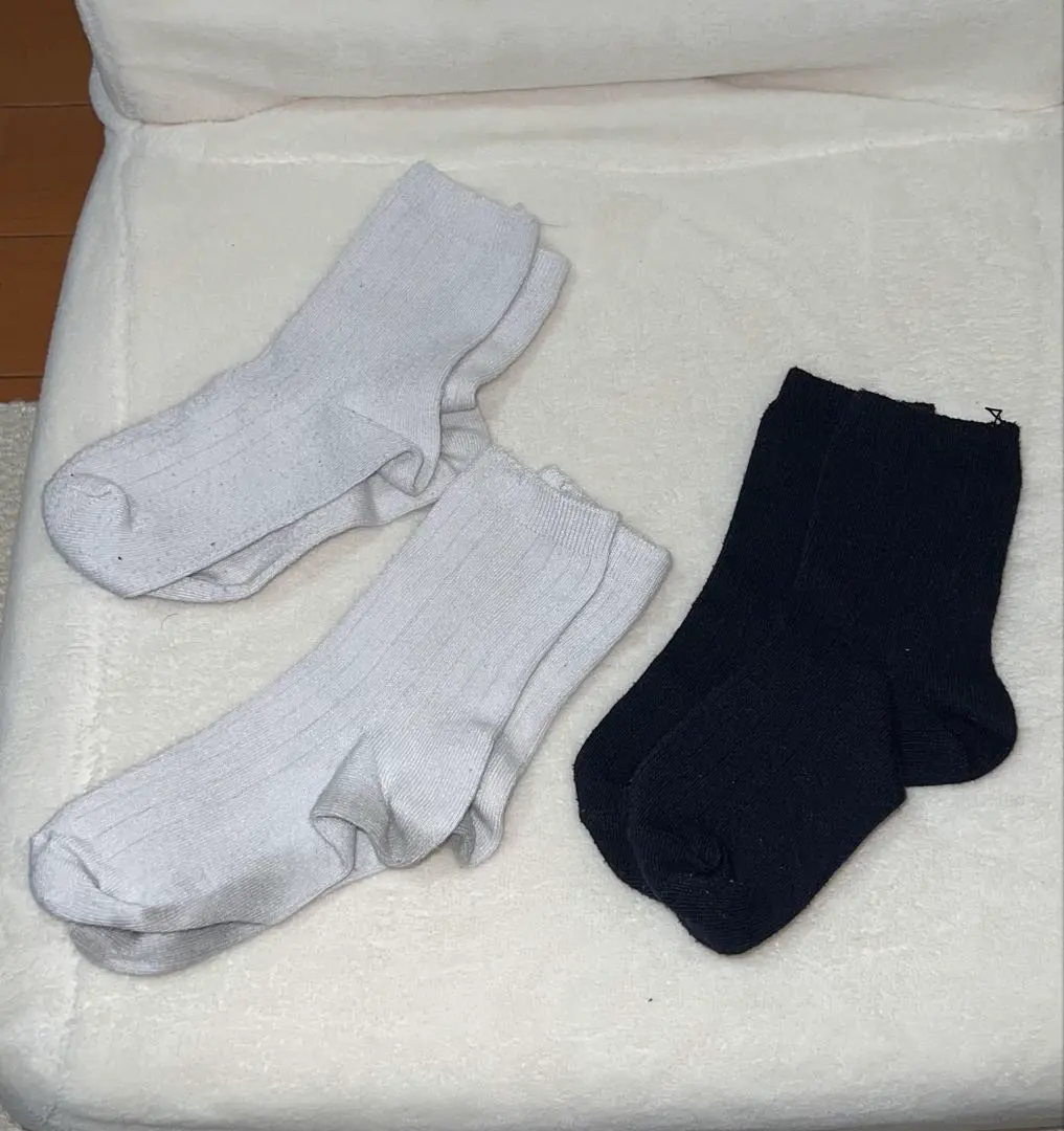 Thumbnail of Available for immediate purchase ⭕️ Women's socks, set of 3. Used, short socks.