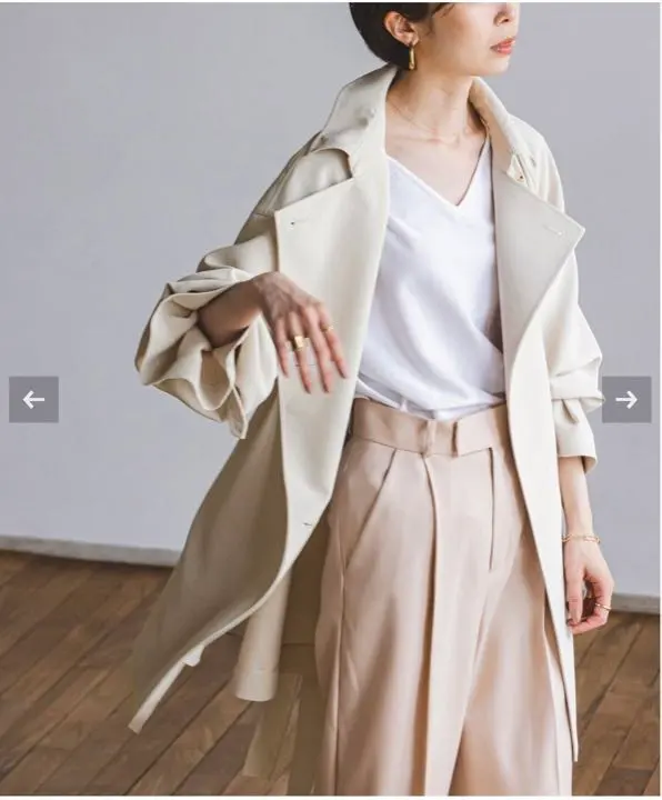 Thumbnail of Bundle Discount Available: Beautiful Retro Trench Mid-Length Coat