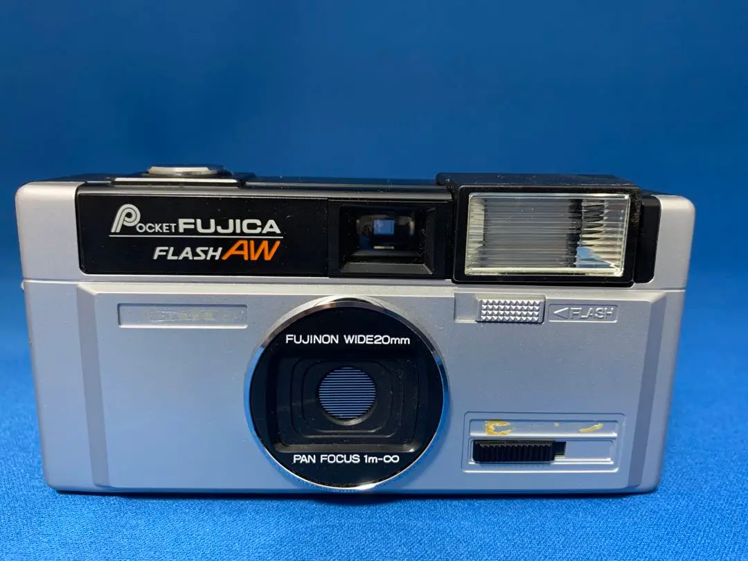 ポケットフジカ フラッシュAW 専用ケース付★ ポケットフジカフラッシュAW (FUJI POCKET FUJICA FLASH AW