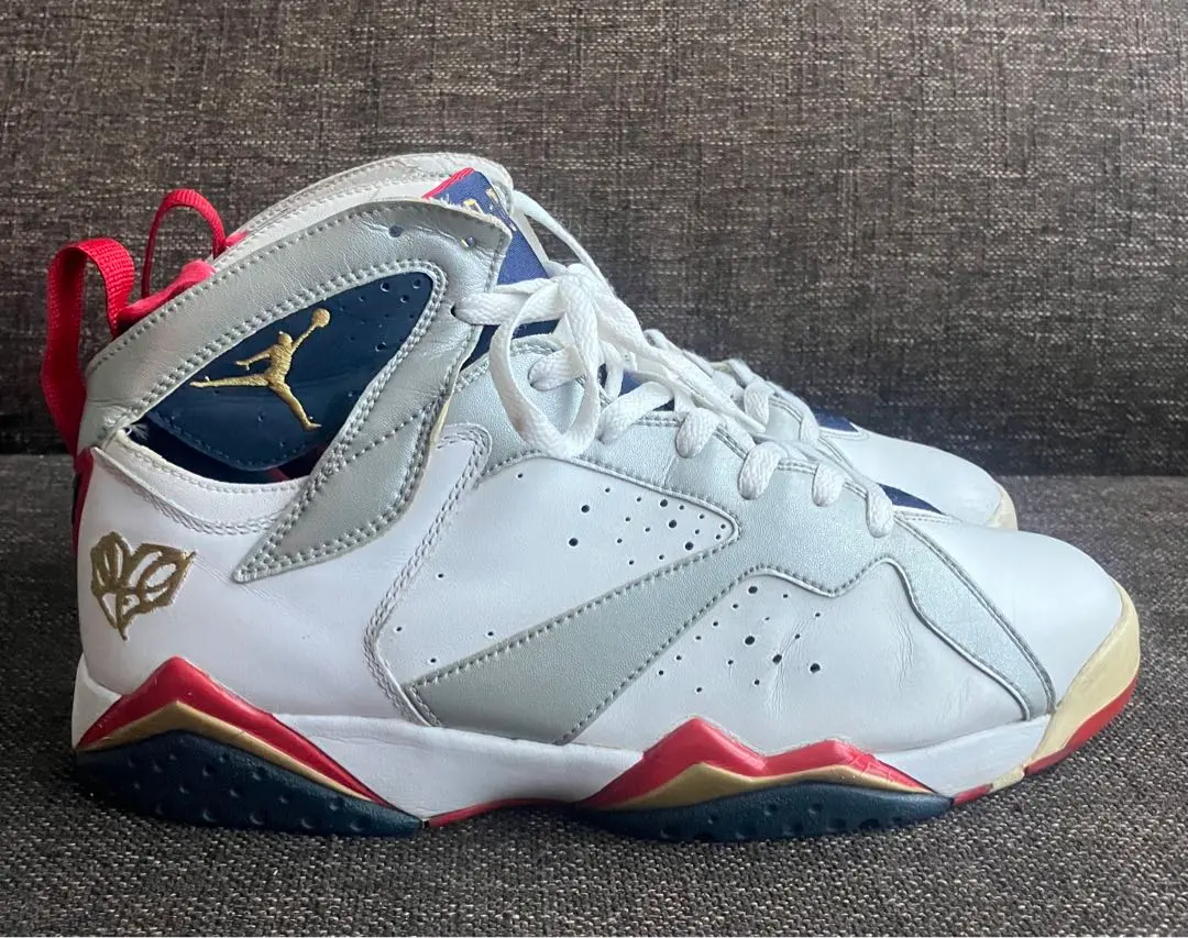 値下げ⭐︎美品　NIKE ナイキ エアジョーダン7 レトロ オリンピック23cm Yahoo!オークション - 24㌢ 新品 ナイキ エア ジョーダン 7