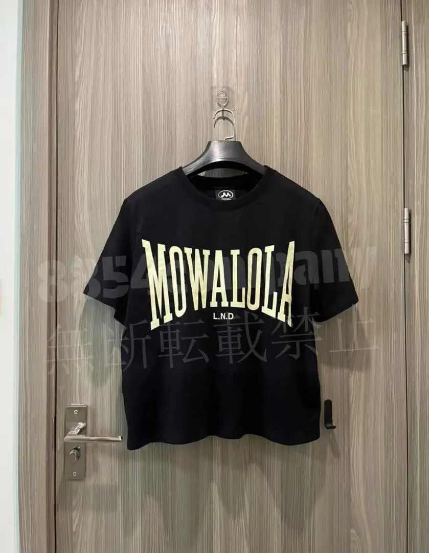 mowalola double 半袖 Tシャツ L MOWALOLA 半袖Tシャツ 白T doublelogo nettspend opium