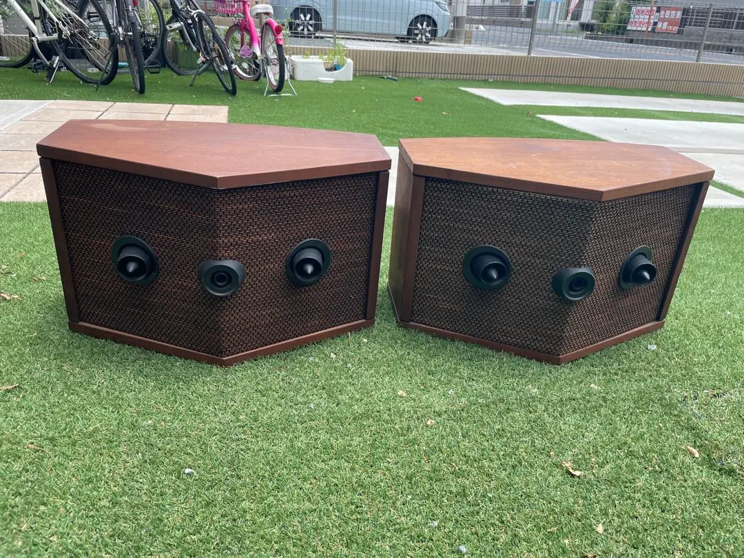 送込【BOSE 901SS用スピーカースタンド　ブラウン　２個セット】 □BOSE 901-SS 901SS スピーカー 2台セット 専用スタンド