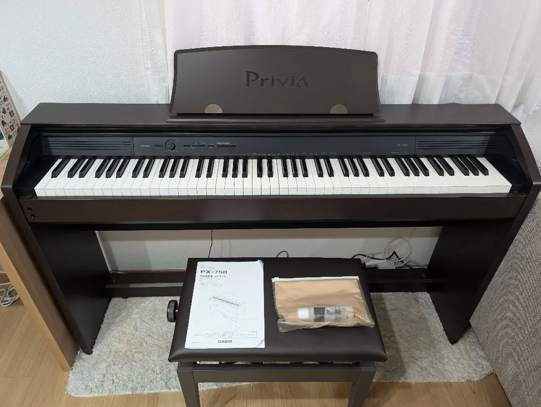 ⭐︎CASIO⭐︎電子ピアノ⭐︎PX-750⭐︎PriviA⭐︎カシオ⭐︎ 2025年最新】PX-750 電子ピアノの人気アイテム - メルカリ