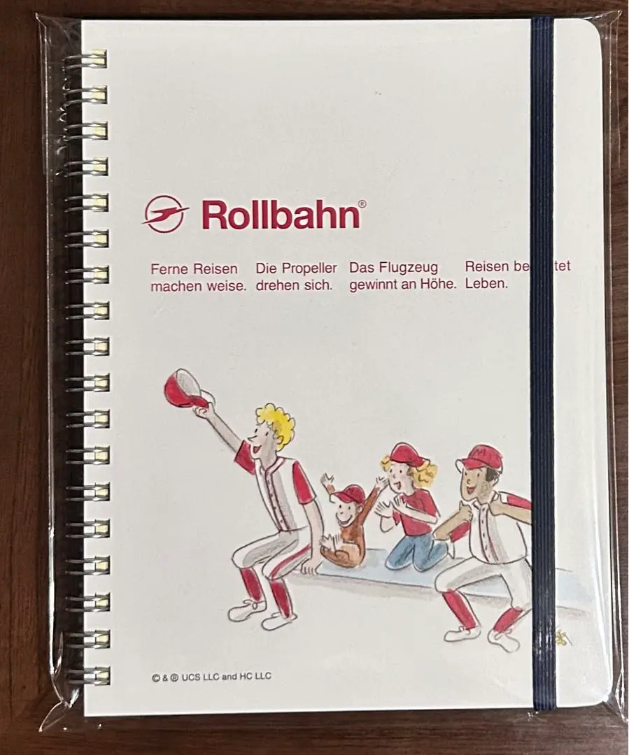 新品！未使用！Rollbahn  おさるのジョージ ロルバーン 限定 おさるのジョージ ロフト ノート Rollbahn