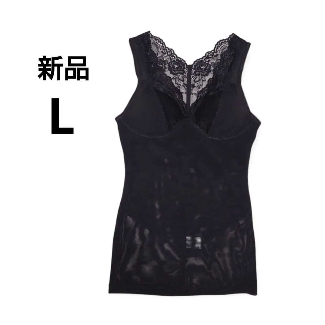Thumbnail of New L Lace Bodysuit Shapewear Strong Bra Top Body Shaper Black