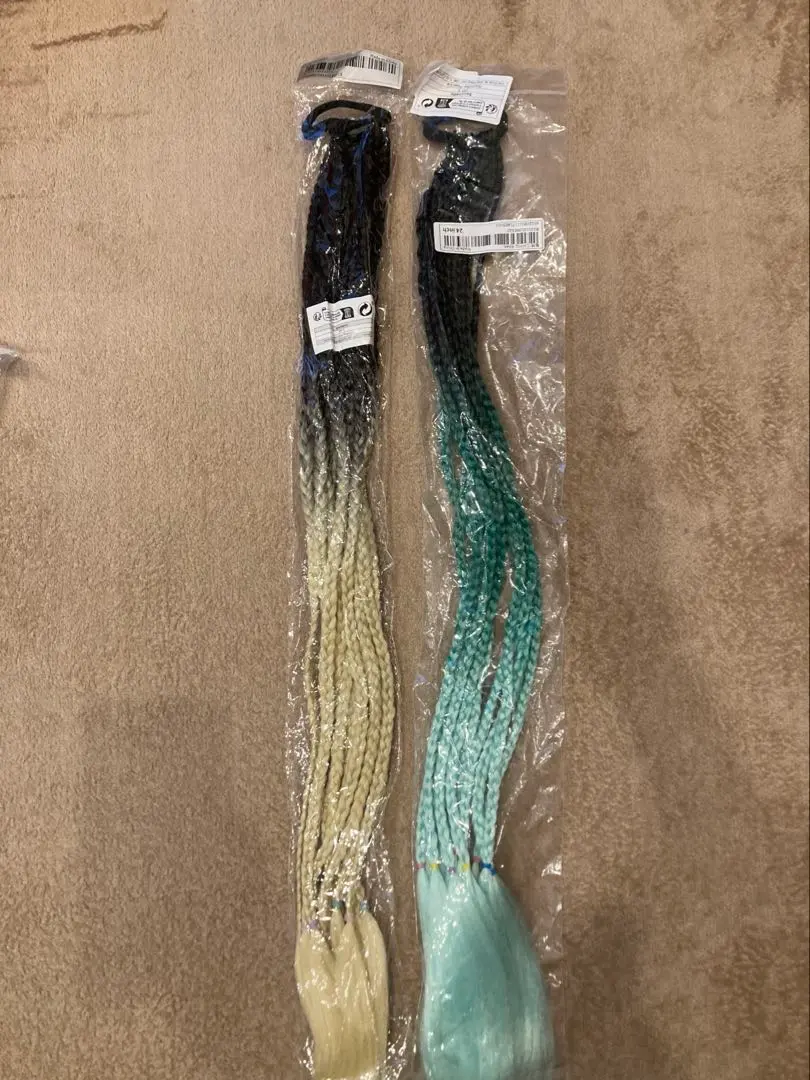 假髮 三股辮 全新未使用 的縮圖