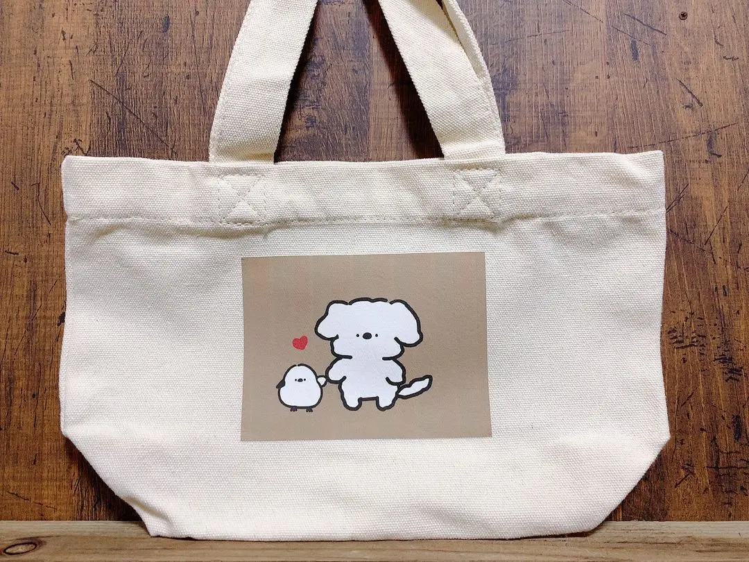 Thumbnail of Shima Enaga & Puppy Mini Tote Bag