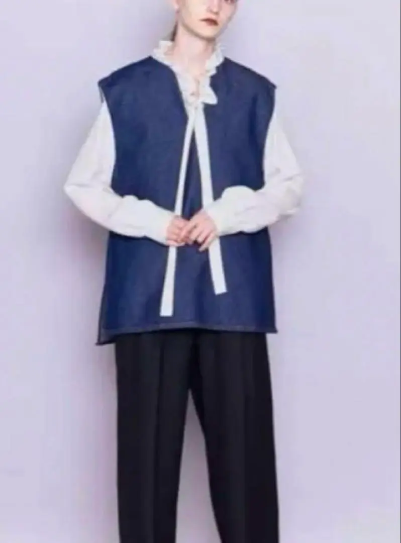 【きみさま専用】AEWEN MATOPH イウエンマトフ デニムベスト ジレ きみさま専用】AEWEN MATOPH イウエンマトフ デニムベスト ジレ