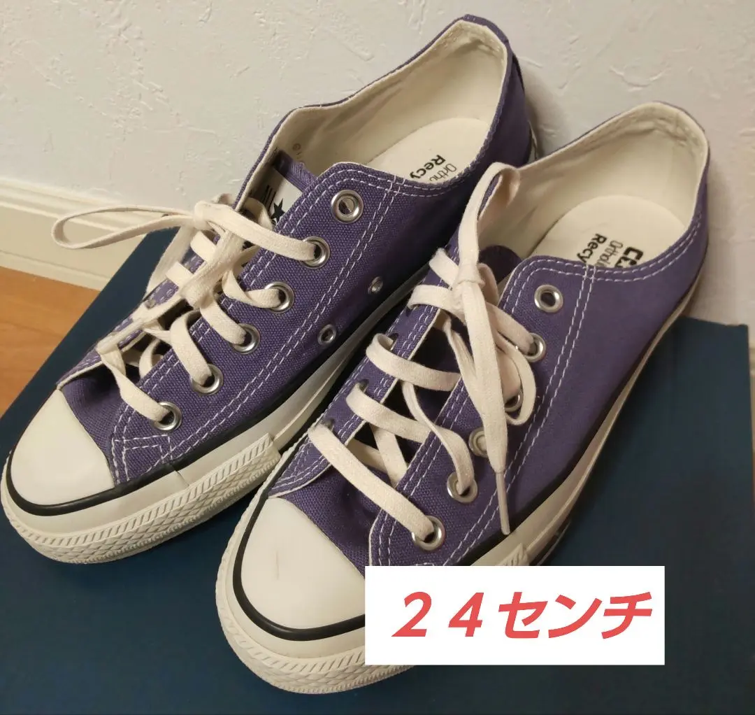 CONVERSE COACH パープル ハイカットスニーカー　新品未使用 ハイカットスニーカー パープル 24 5cm｜Yahoo!フリマ（旧PayPay