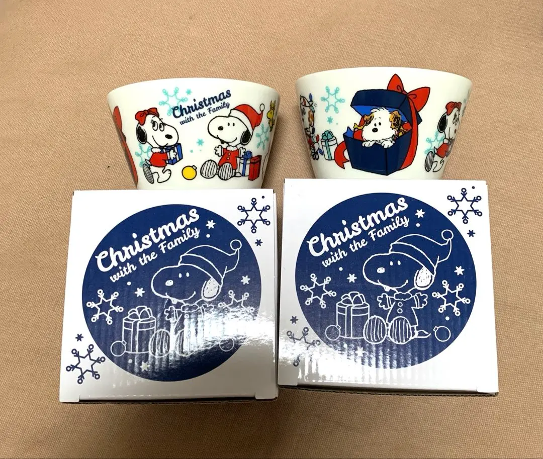 Thumbnail of SNOOPY TOWN Christmas Novelty Mini Bowls - Set of 2
