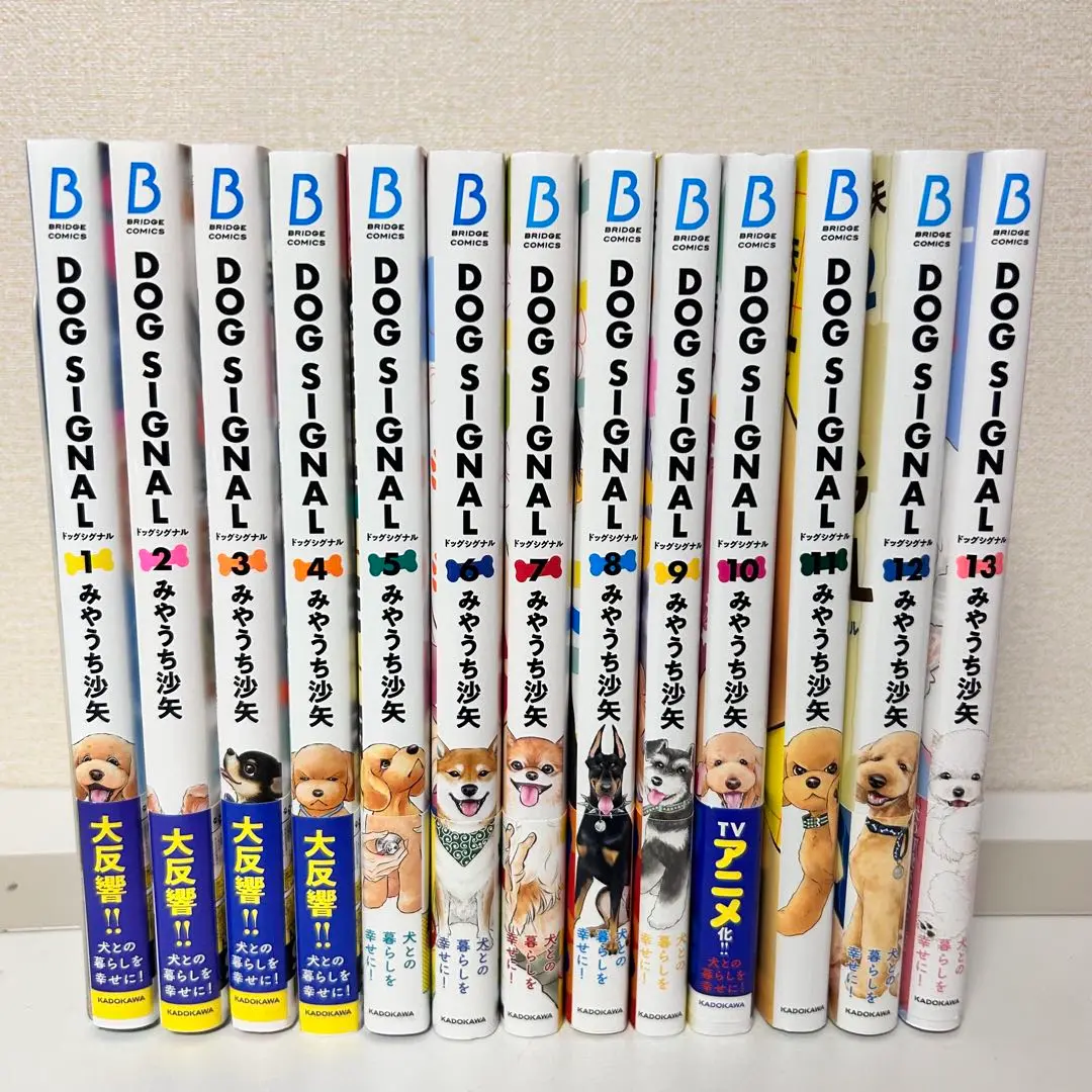 DOG SIGNAL ドッグシグナル　全巻 おまけ付き 全巻帯付き】DOG SIGNAL ドッグシグナル 1〜13巻全巻セット