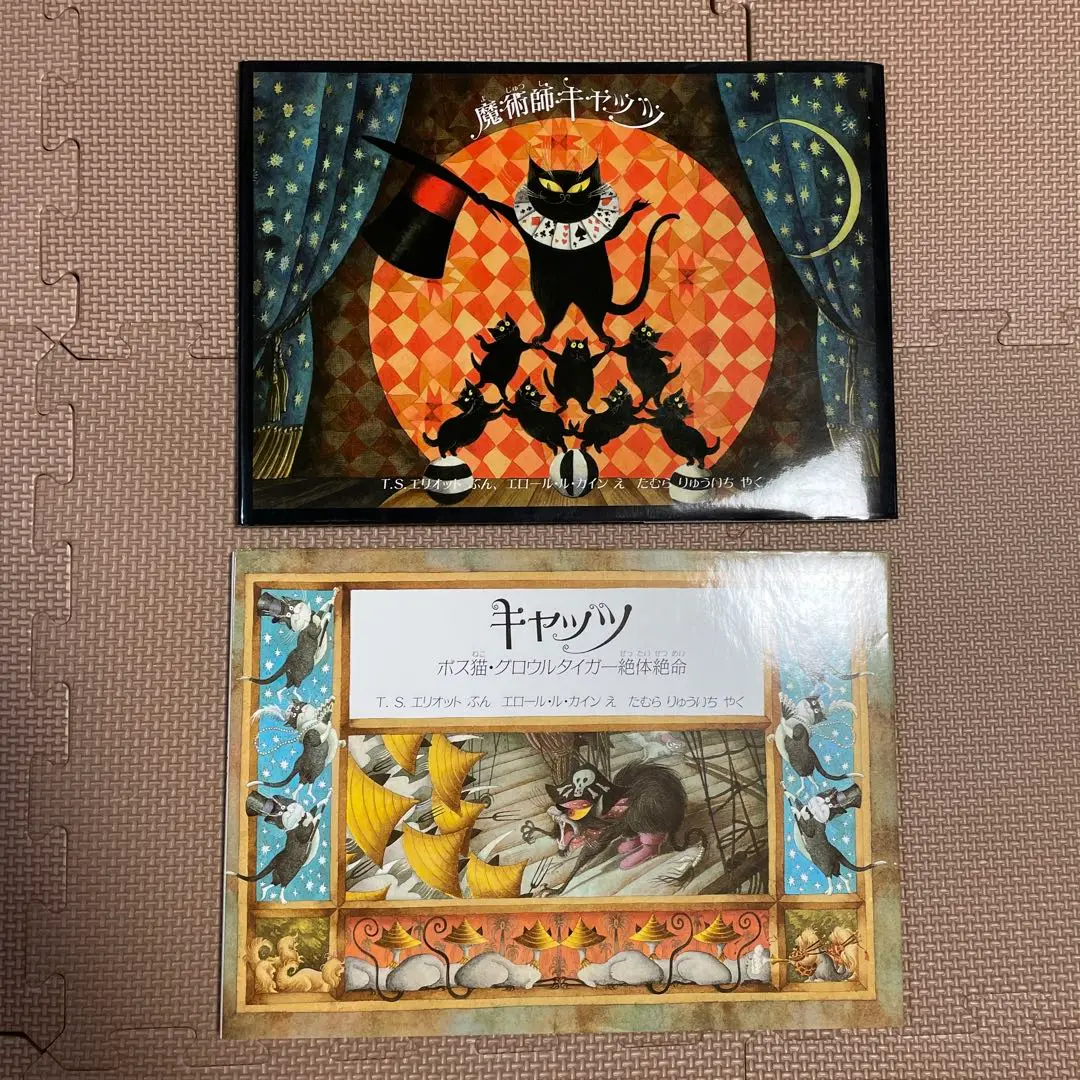 Amazon.co.jp: 魔術師キャッツ : T.S. エリオット, エロール ル
