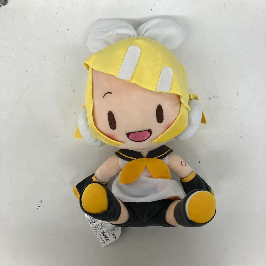 初音ミクシリーズ メガジャンボふわふわぬいぐるみ 鏡音リン ① メガジャンボふわふわぬいぐるみ 鏡音リン レビュー - YouTube