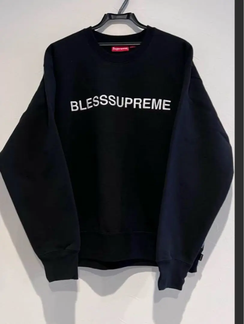 Supreme Bless Crewneck スウェット　sweat Supreme-Bless-Crewneck-Black.