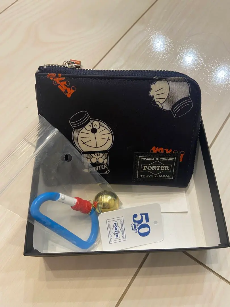 希少　PORTER ドラえもん50周年記念コラボ　マルチウォレット　ミニ財布 希少 PORTER ドラえもん50周年記念コラボ マルチウォレット ミニ