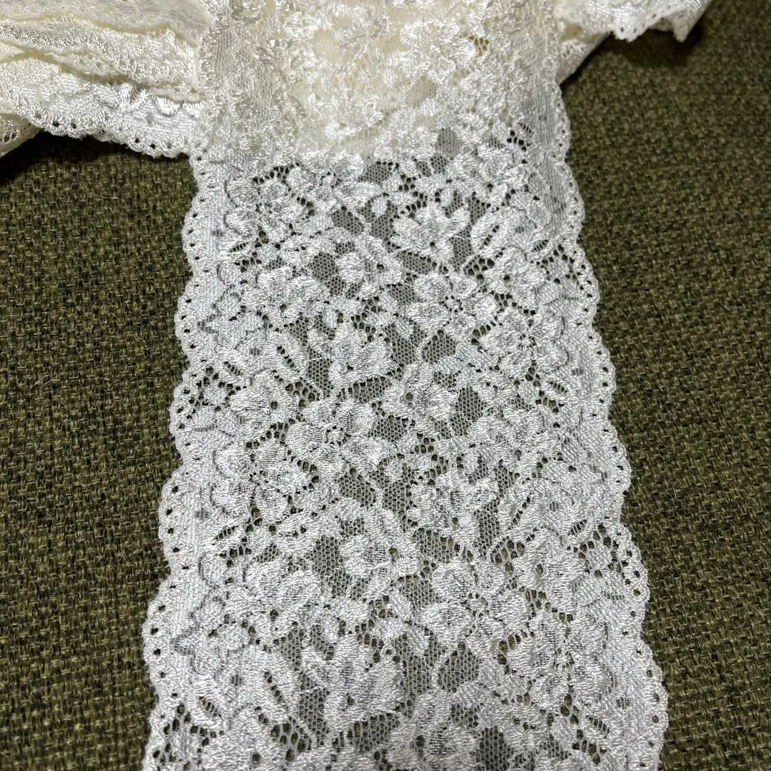 Thumbnail of Lace, white, stretchy