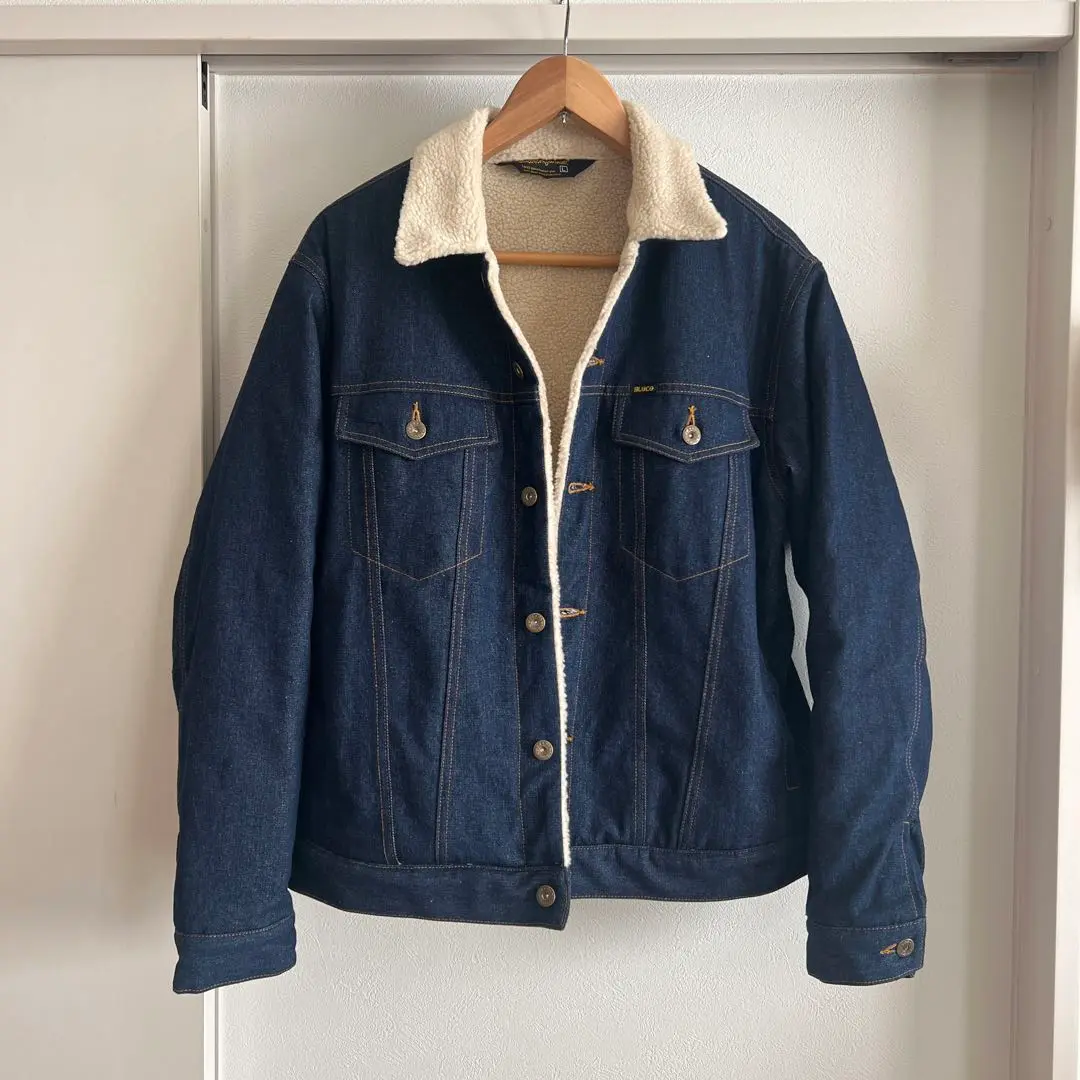 【BLUCO】新品　デニムジャケット　XL 2025年最新】ブルコ Gジャン・デニムジャケットの人気アイテム