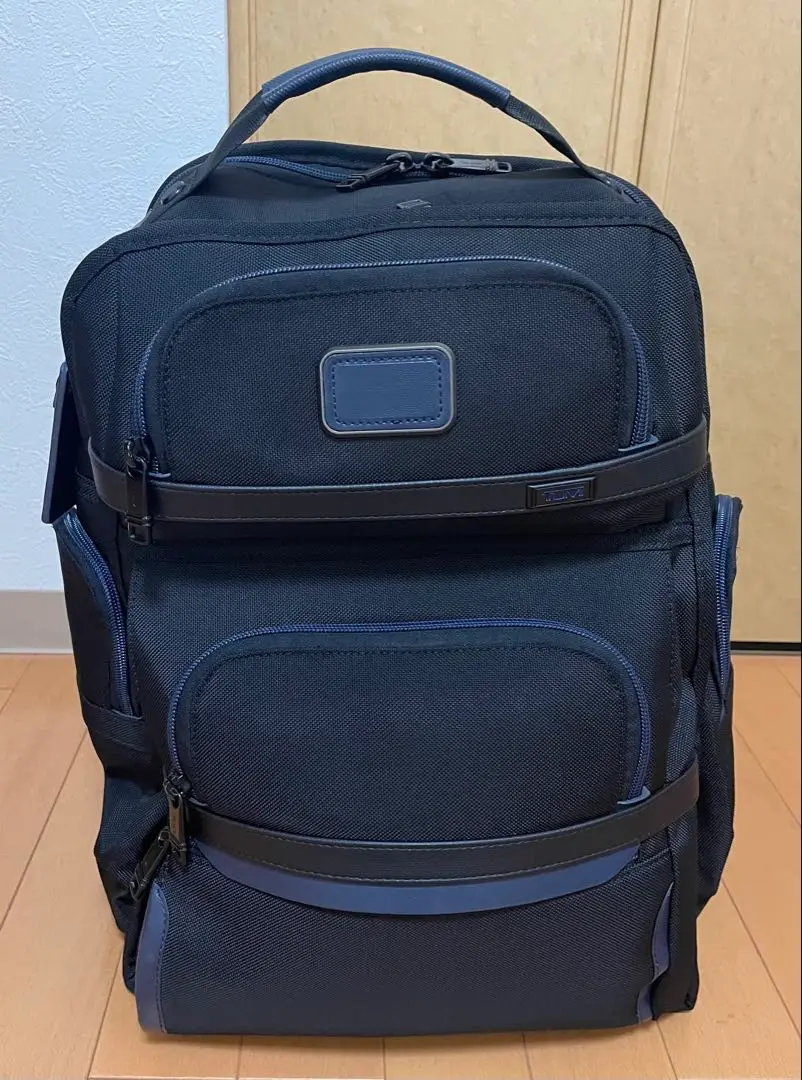 TUMI ALPHA3 ブリーフパック ブルーライン - メルカリ