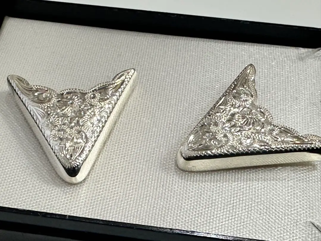 サンセットトレイルズ　スターリングシルバー　カフスチップ　USA製 Sunset Trails(サンセットトレイルズ) Vintage Sterling Silver