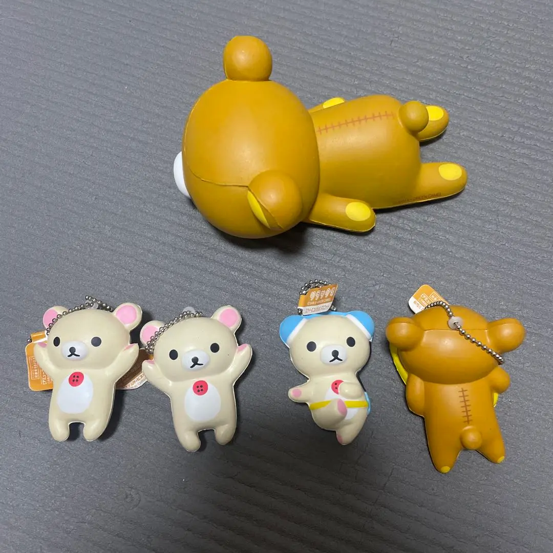 【未開封品】リラックマ スクイーズ 5個セット イチゴ プリン ワッフル レア リラックマ ワッフル スクイーズ - メルカリ