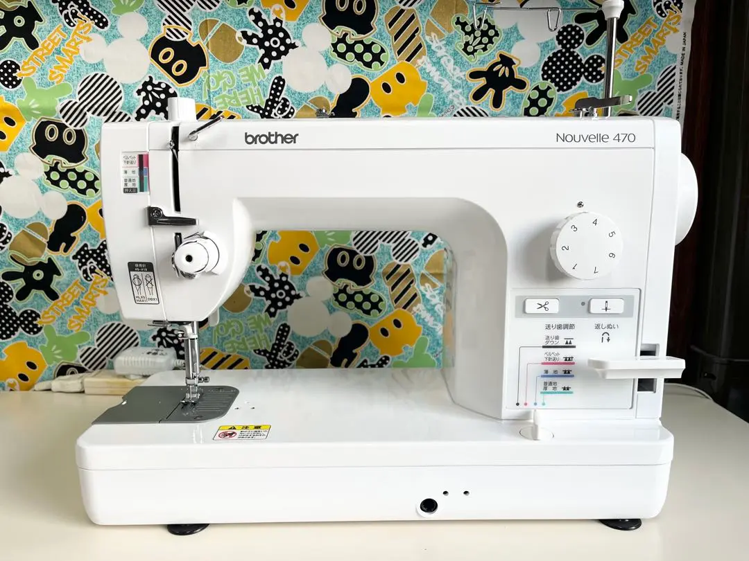 大人気 職業用 ブラザー ミシン 本体 ヌーベル470 ハンドメイド 手芸 大人気 職業用 ブラザー ミシン 本体 ヌーベル470 ハンドメイド 手芸