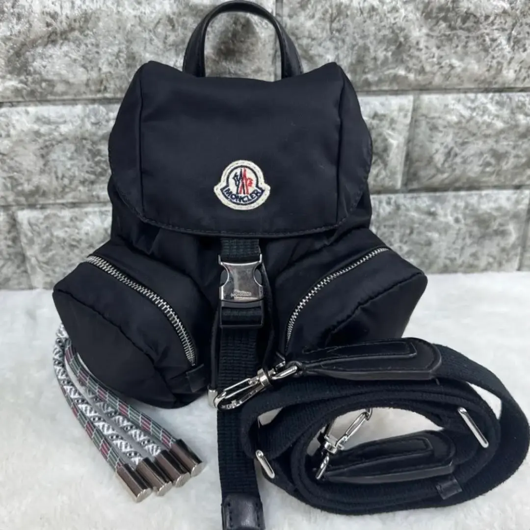 Thumbnail of Excellent Condition MONCLER Mini One Shoulder Backpack Nylon