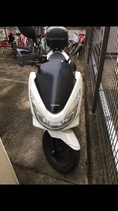 HONDA純正 PCX125/160 ナックルバイザー　ガード（中古美品） Amazon | ホンダPCX125/PCX160/e:HEV/PCX150/ADV150専用