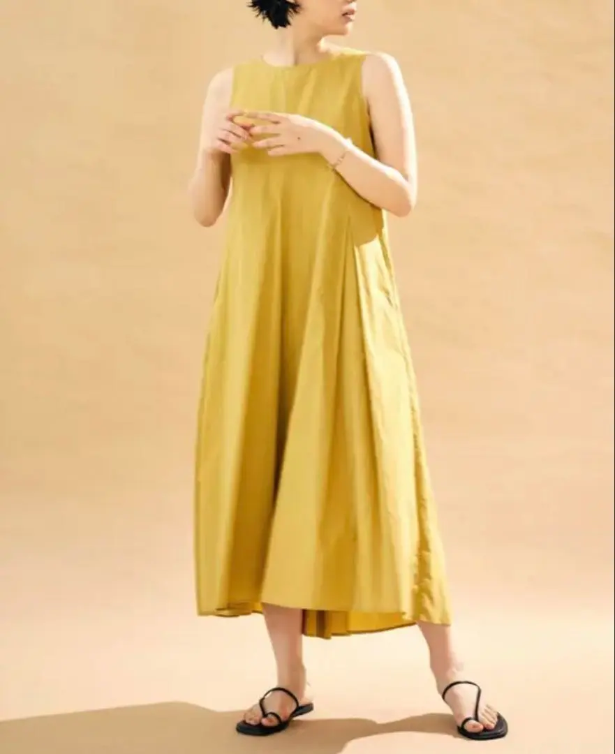 Thumbnail of Excellent condition Ungrid Tuck Design Flare Dress