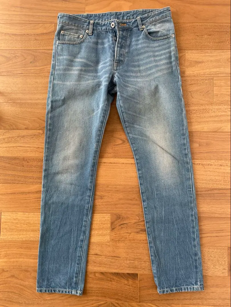 Thumbnail of R NEWBOLD Light Blue Denim Pants