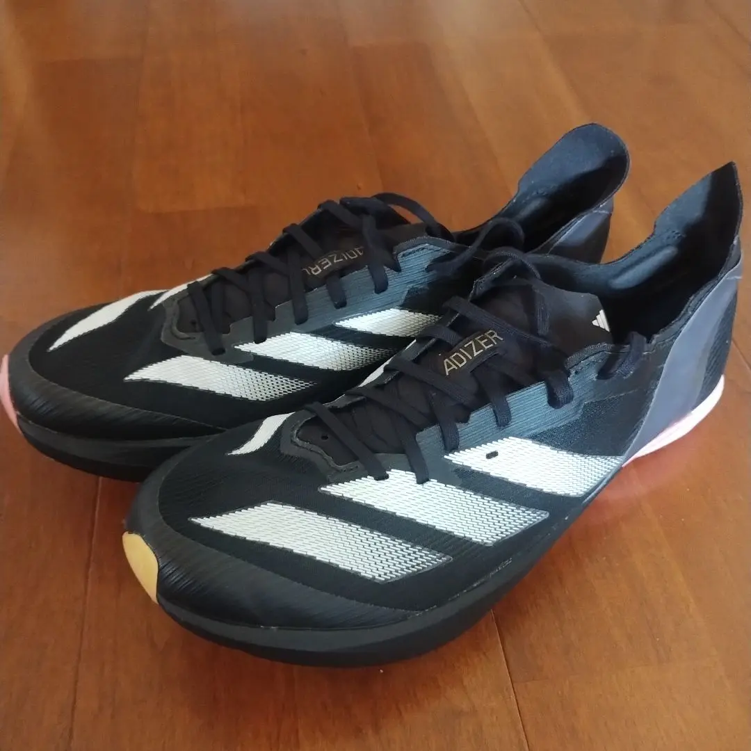 アディゼロアンビション ブラック　2024カラー　中古 adidas アディダス アディゼロ アンビション ADIZERO AMBITION