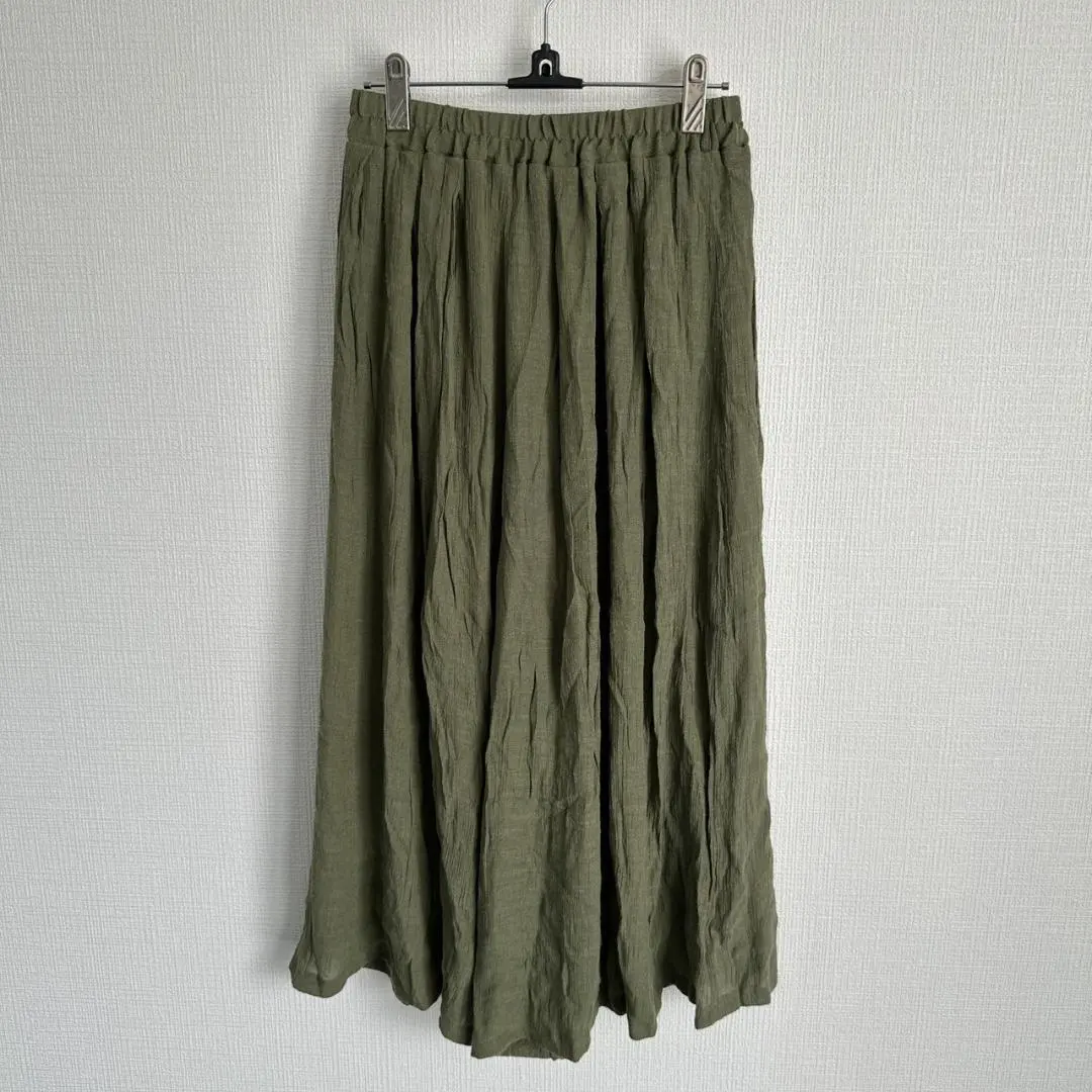 Thumbnail of Olive Scallop Pants, Free Size