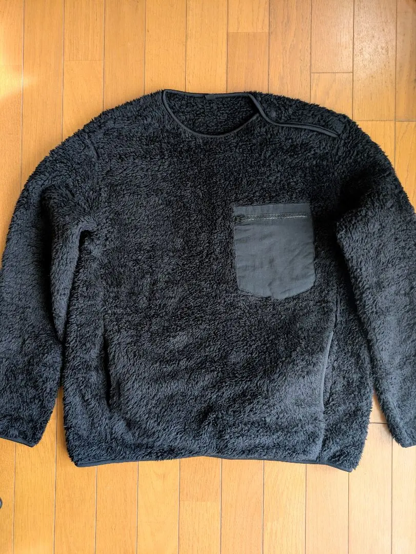 Thumbnail of Fleece jacket, size M, black