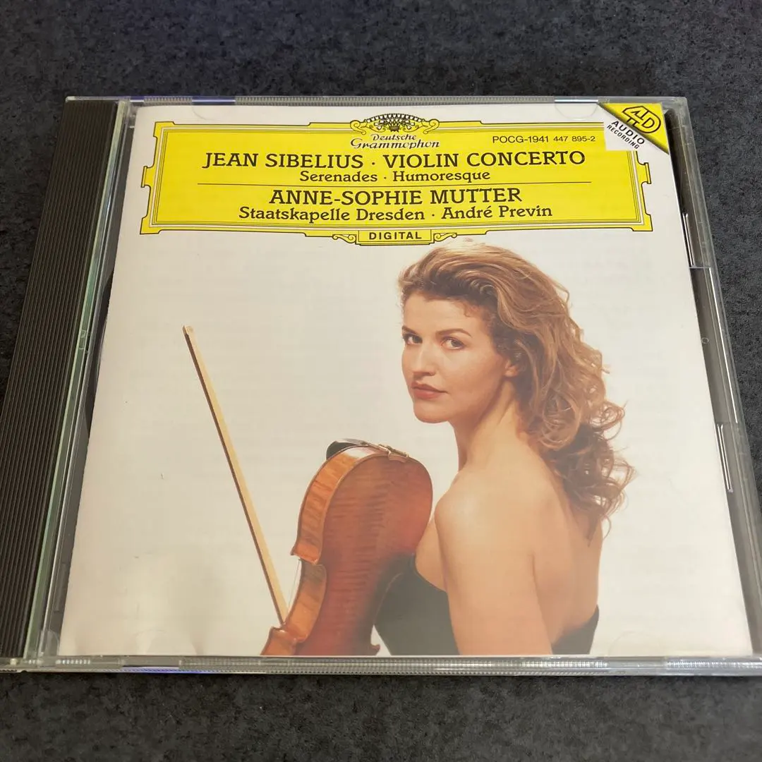 Thumbnail of Sibelius: Violin Concerto, etc. / Mutter & Previn