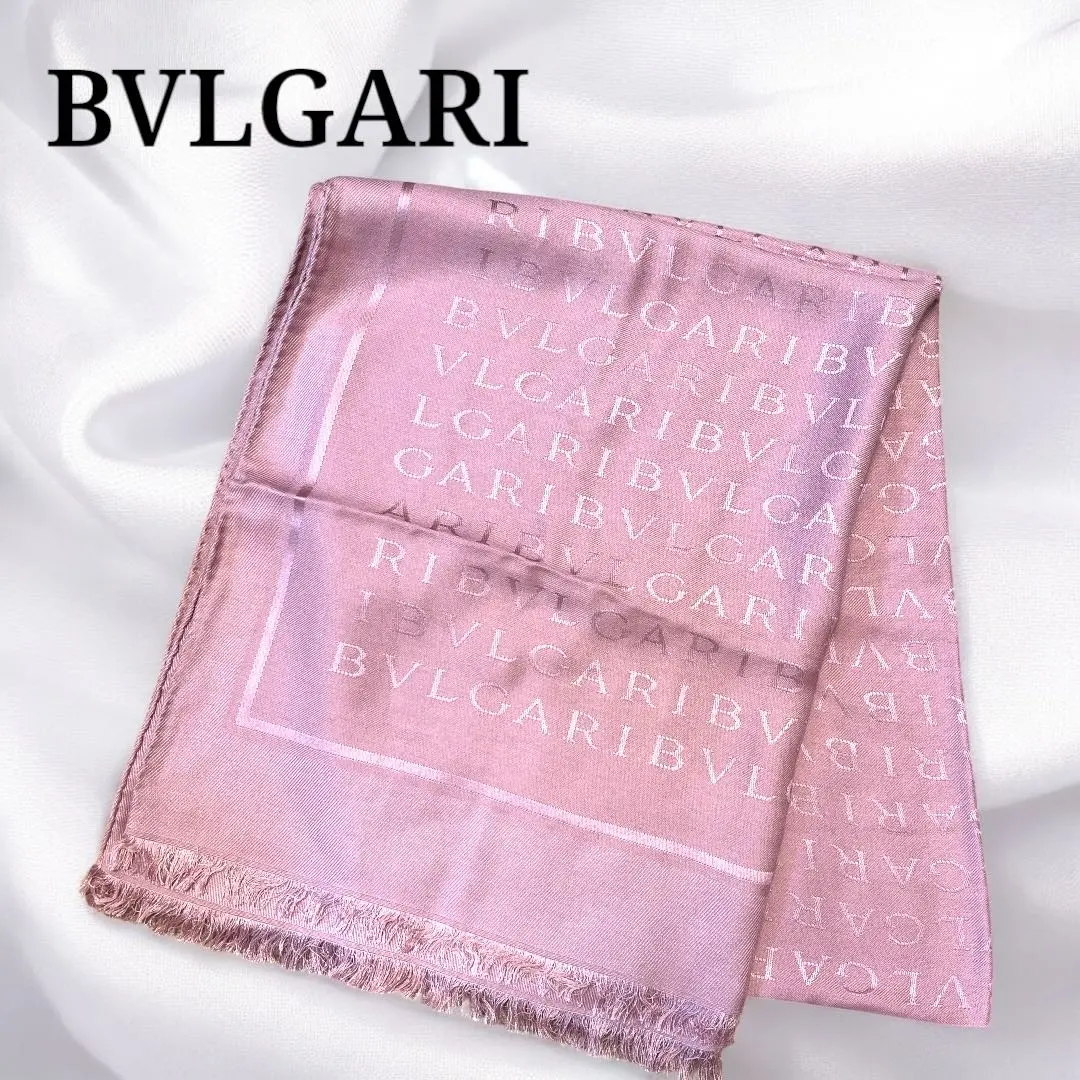 【良品ABランク箱付】ブルガリ 大判スカーフ/ストール 全面ロゴ 楽天市場】【全品10％OFF！11日1:59まで】 スカーフ 大判