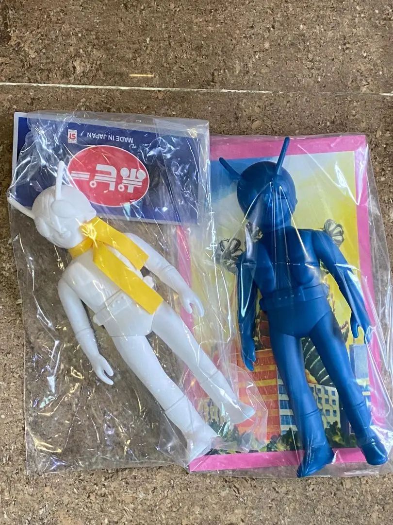 仮面ライダー 27cm ソフビ人形 改造人間 無版権 檢 ライダーマン 希少 - 仮面ライダー