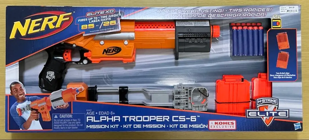 貴重】NERF アルファトルーパーCS-6 ミッションキット Kohl's限定
