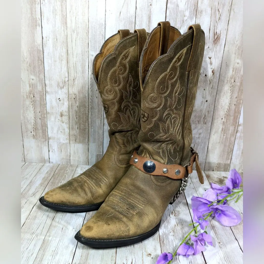 2025年最新】Ariat カラー：ブラウン系 ウエスタンブーツの人気