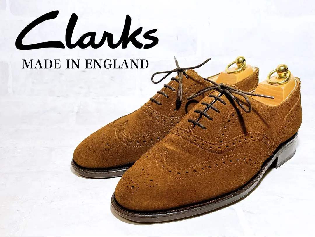 Clarks クラークス ウィングチップ 27.5㎝ クラフトマスター　革靴 Clarks クラークス ウィングチップ 27.5㎝ クラフトマスター 革靴