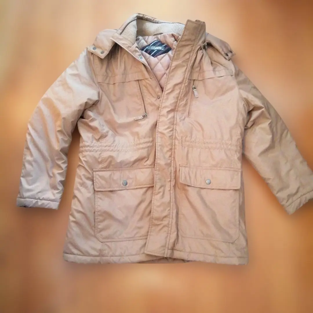 Thumbnail of Men's Jumper, Beige, Detachable Hood