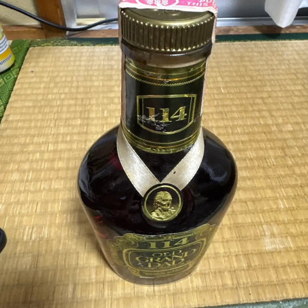 OLD GRAND DAD 114 バーボンウイスキー 750ml 封紙剥がれ