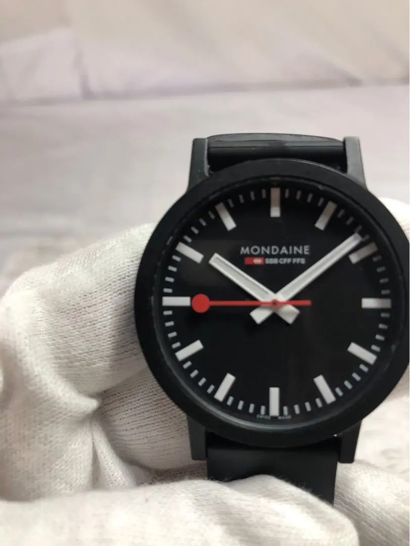 モンディーン MONDAINE 機械式腕時計 美品