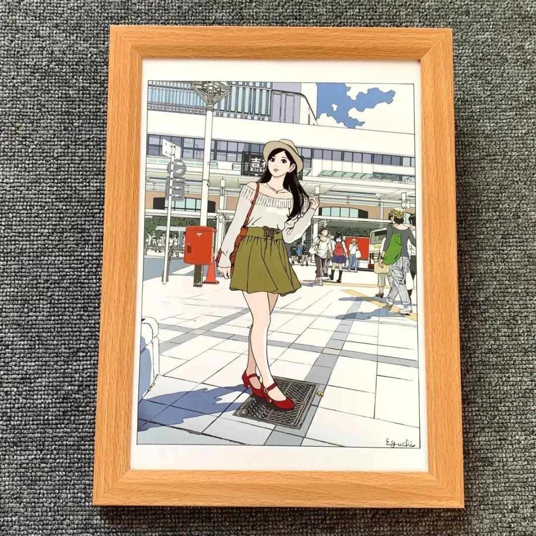 【user_b83b054d様用】江口寿史氏特大B2サイズポスター額装品2種類 Amazon.co.jp: 江口寿史氏特大B2サイズポスター額装品2020年度版